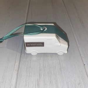 2016 STARBUCKS Delivery TRUCK Van Christmas Tree ORNAMENT Holiday Coffee